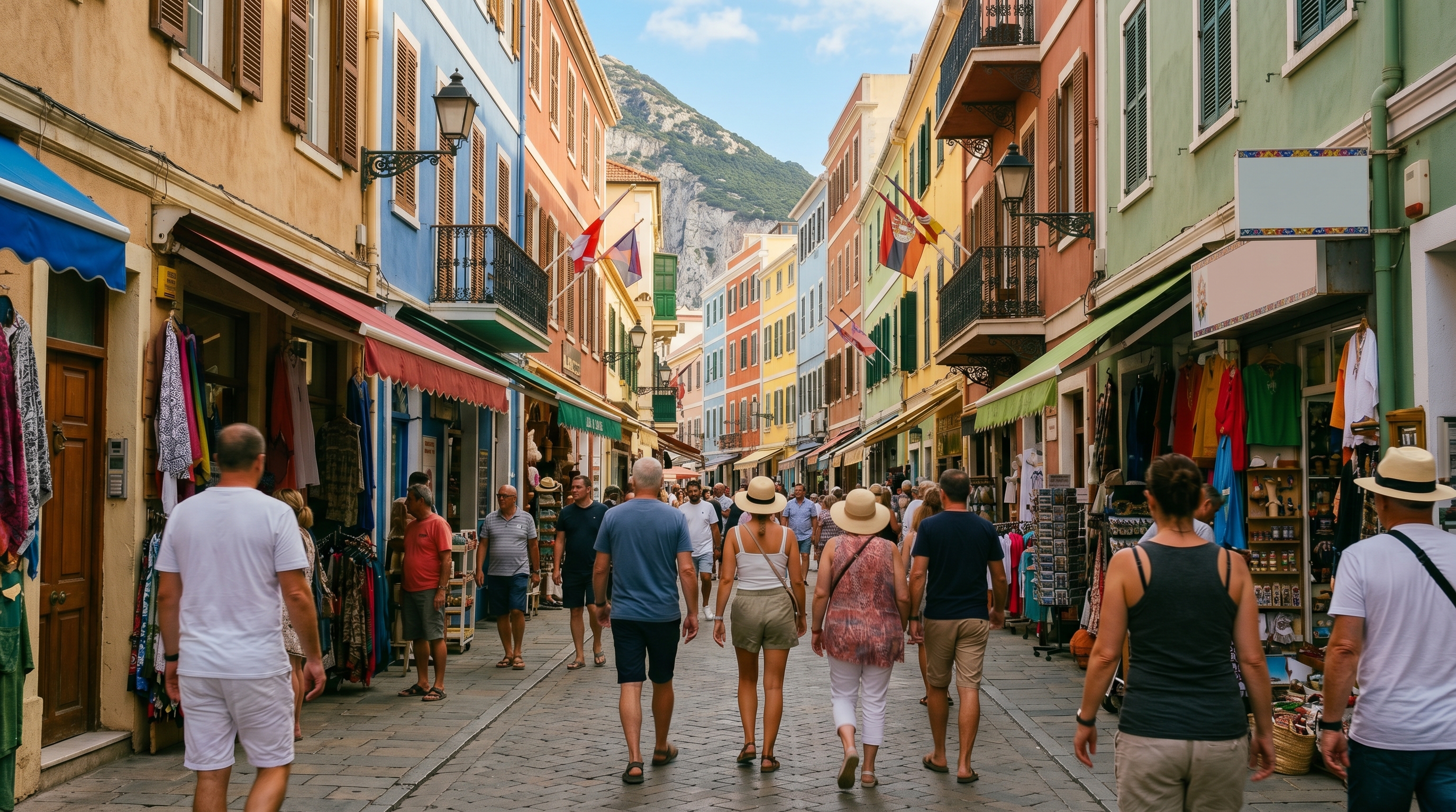 Hero background image for blog post: Guia de Compras em Gibraltar: Main Street, Preços Duty-Free e Onde Gastar o Seu Dinheiro