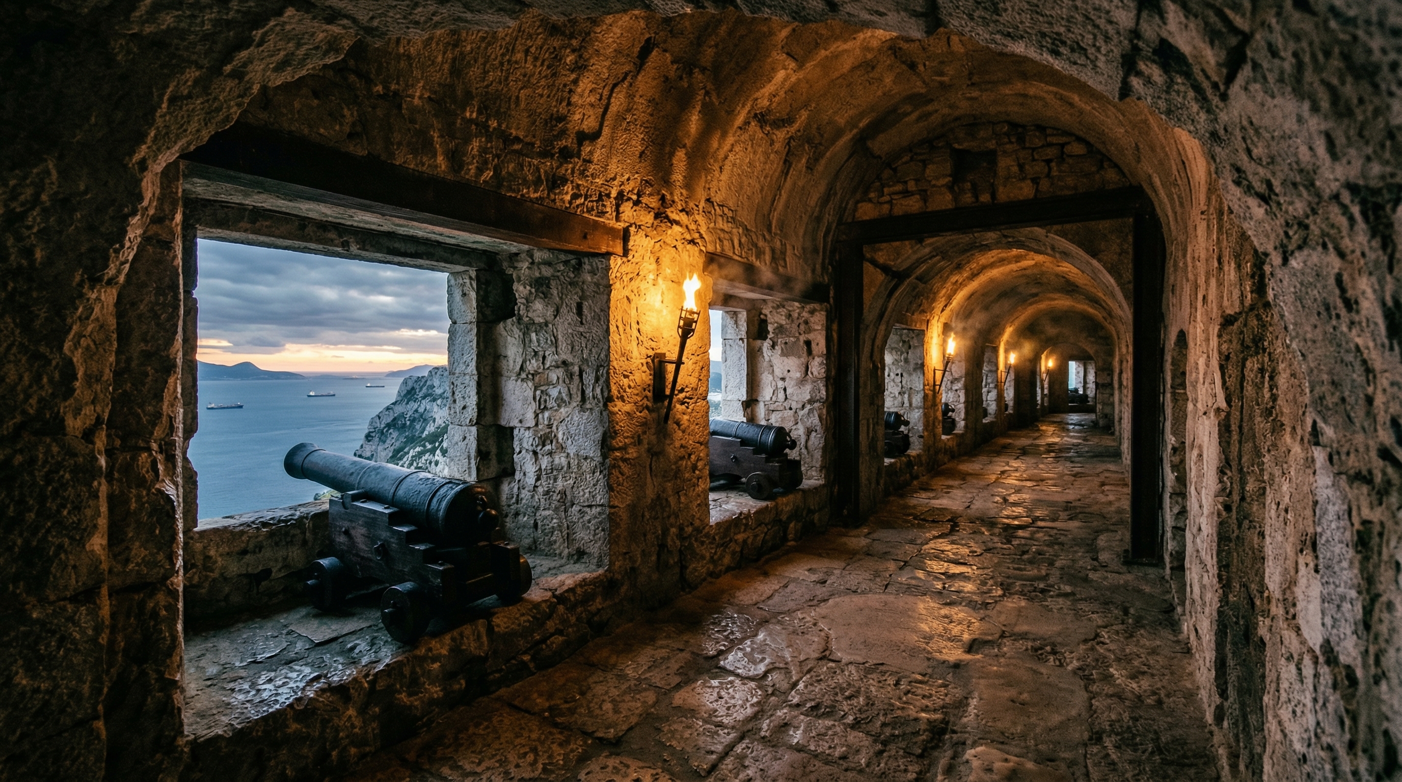Hero background image for blog post: The Great Siege of Gibraltar (1779-1783): History, Tunnels and What to See Today
