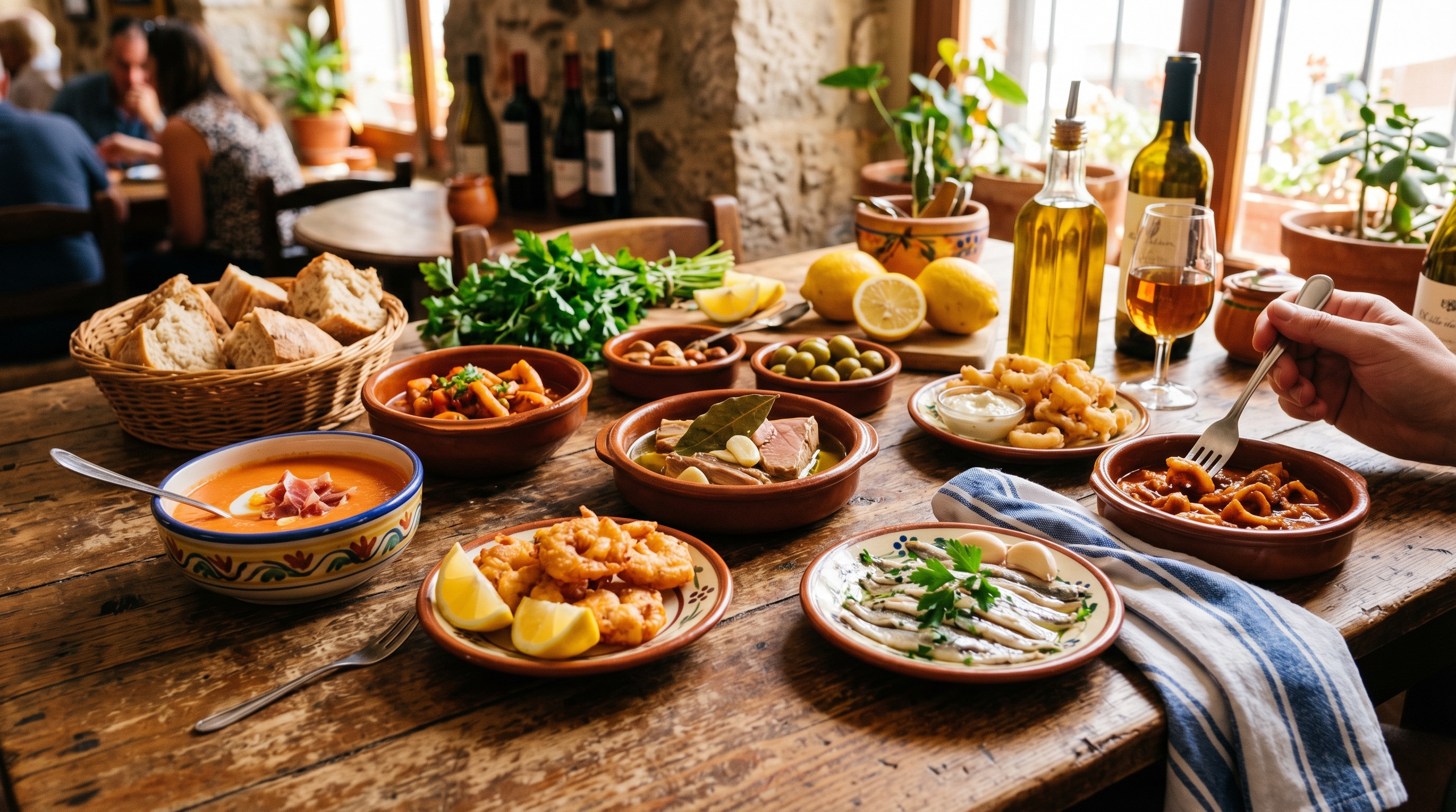Hero background image for blog post: Gibraltar Food Guide: Local Dishes, Street Food and Where to Eat in 2026